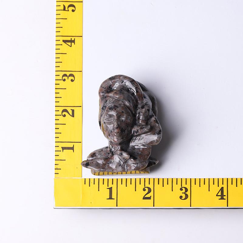 2.5" Yooperlite Medusa Crystal Carvings Best Crystal Wholesalers