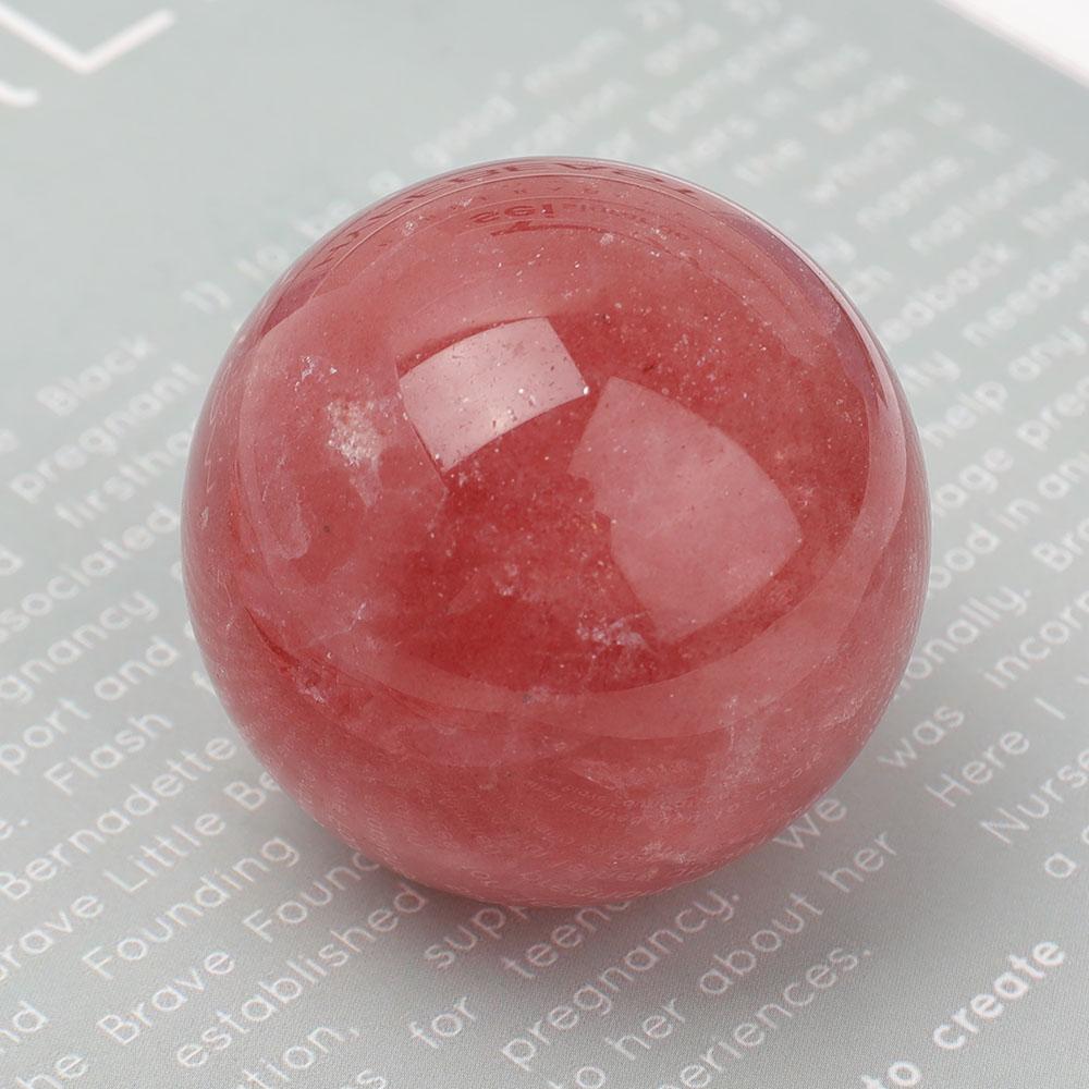 Strawberry Quartz Sphere Best Crystal Wholesalers