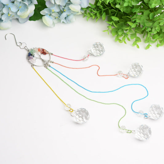 Life Tree Suncatcher Crystal Hanging Jewelry Bulk Best Crystal Wholesalers