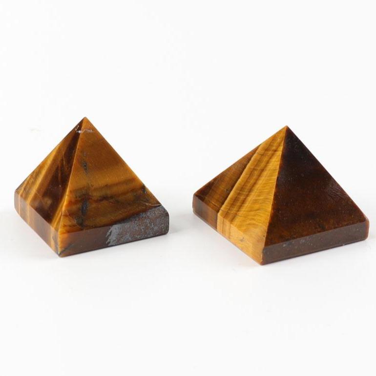 Tiger Eye Crystal Carving Pyramid Best Crystal Wholesalers