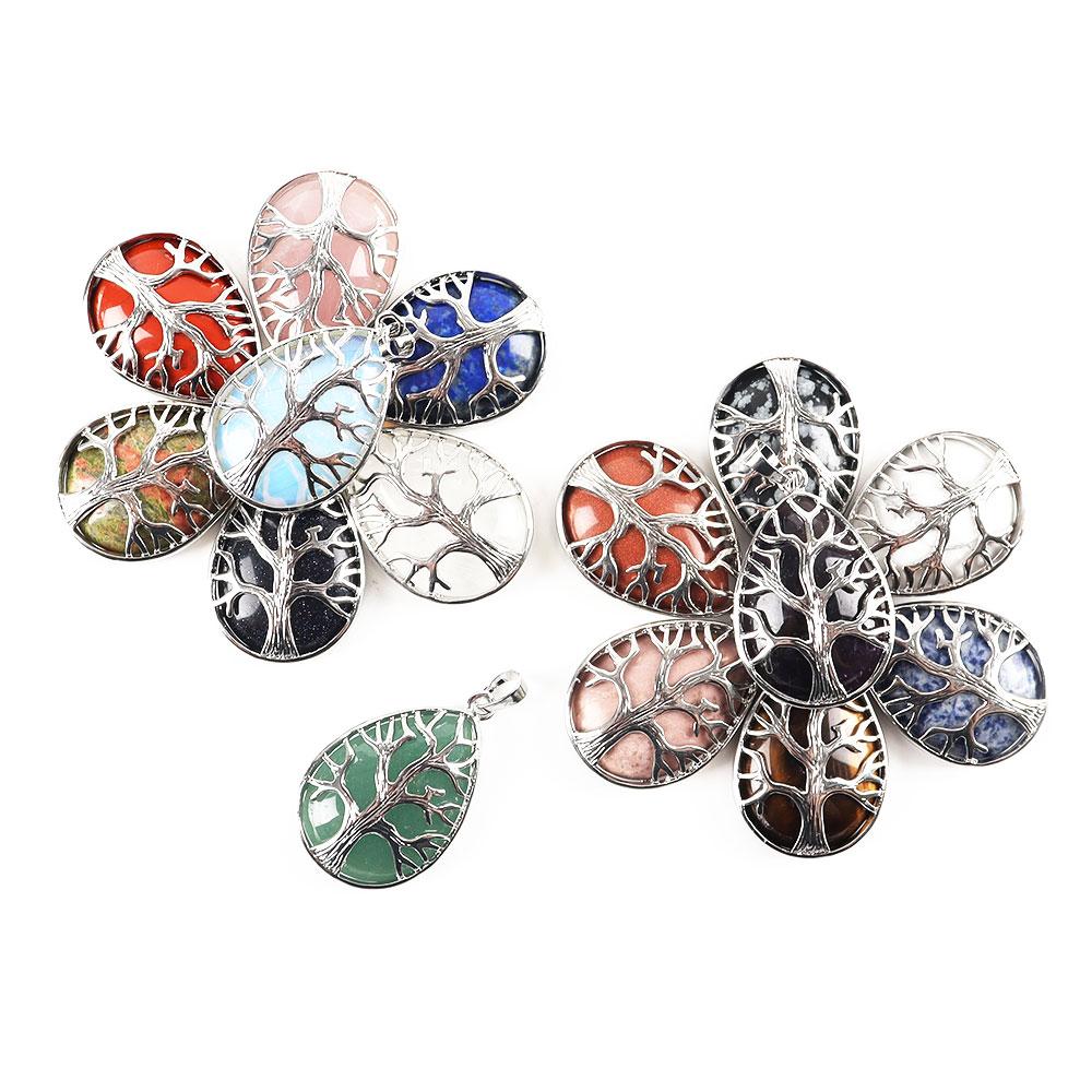 Tree of Life Amethsyt Pendant Crystals Quartz Jewelry Best Crystal Wholesalers