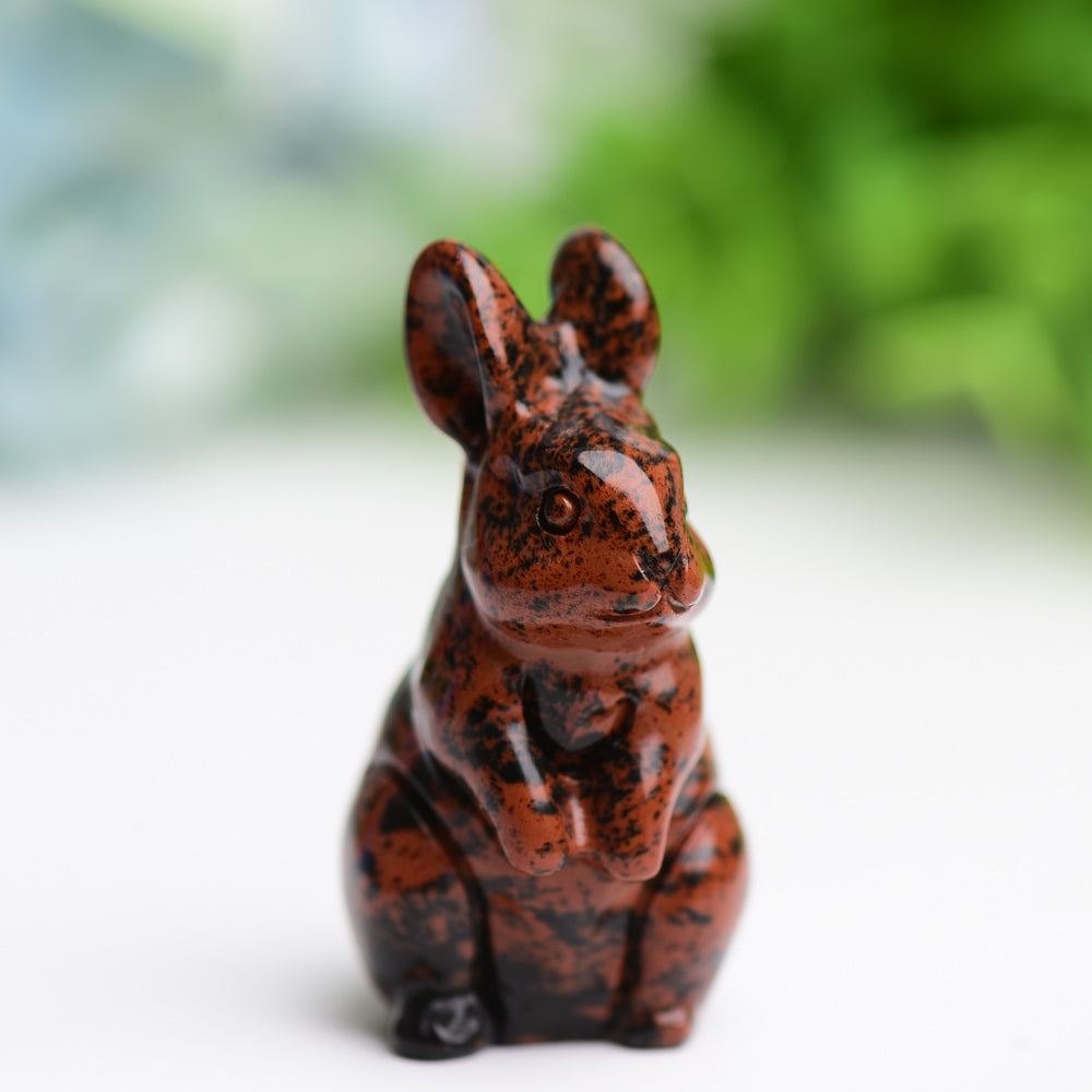 2.2" Rabbit Crystal Carving Animal Bulk Best Crystal Wholesalers