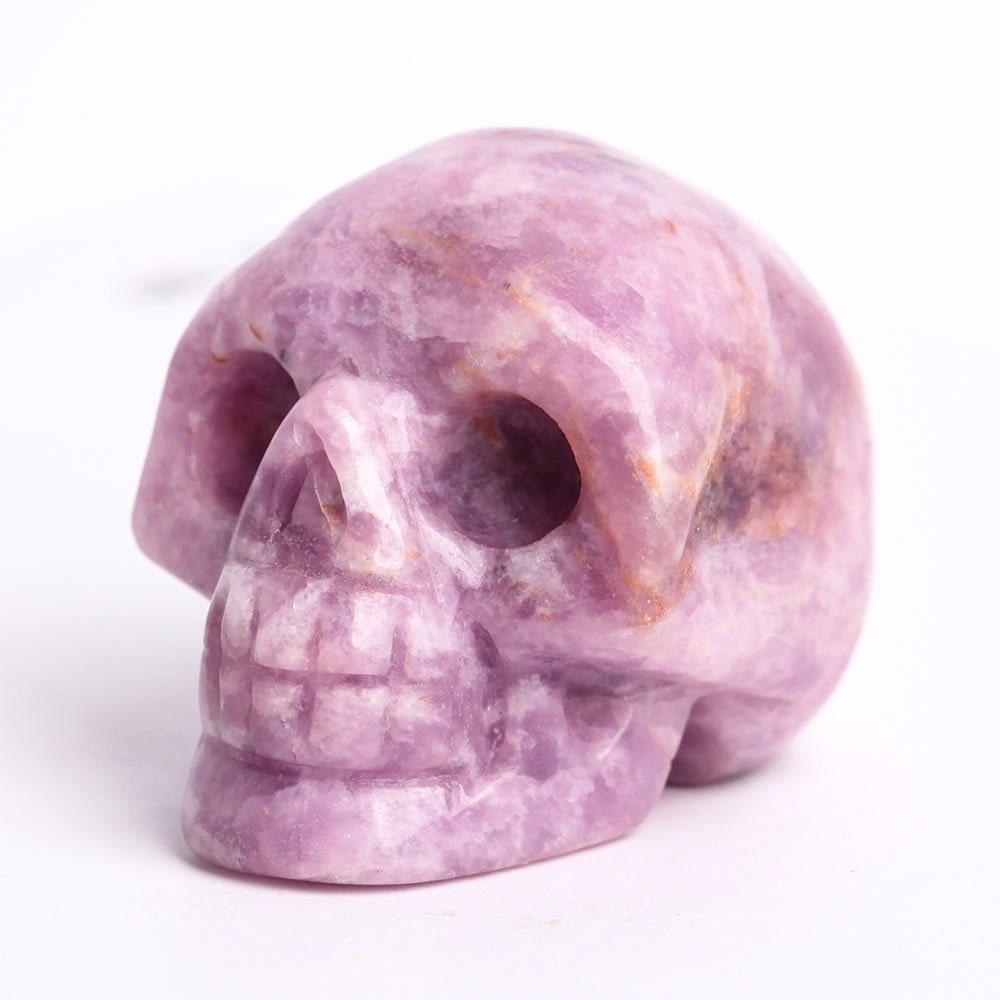 2" Purple Mica Crystal Skull Carvings Best Crystal Wholesalers