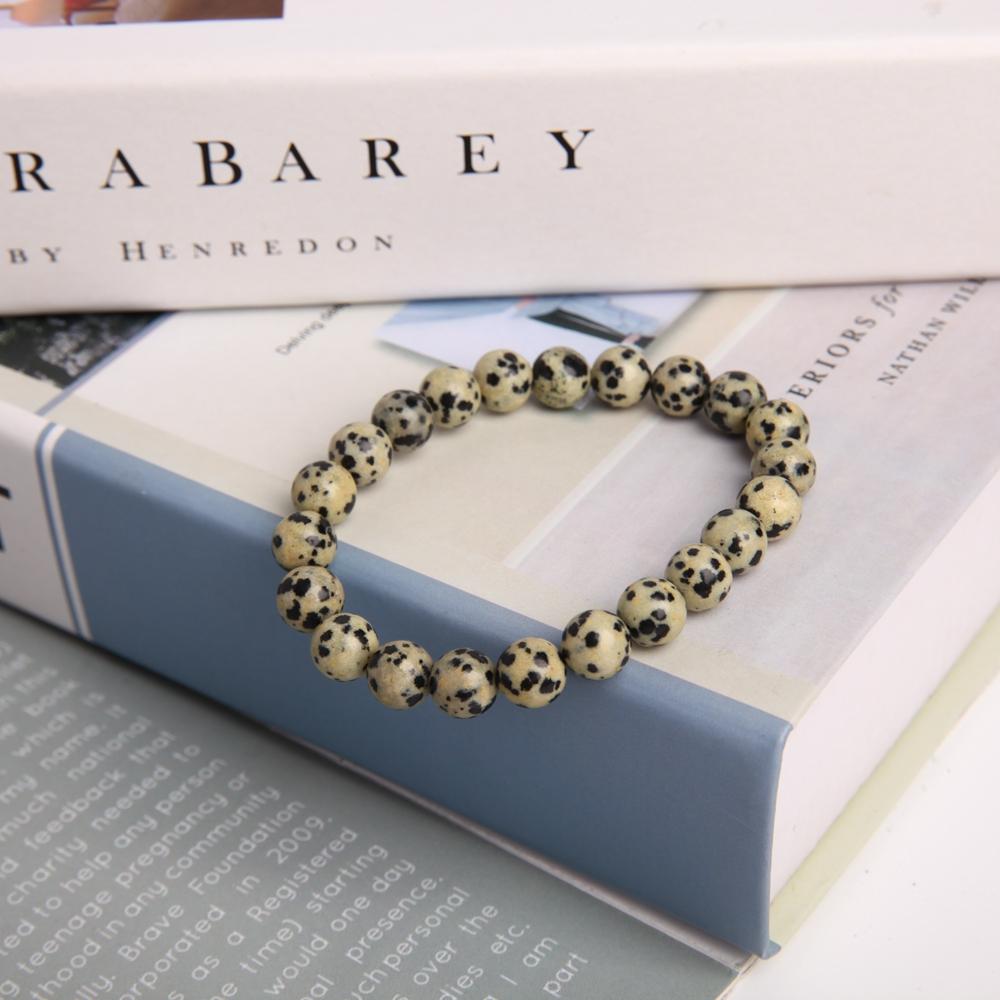 8mm Dalmatian Crystal Bracelet Best Crystal Wholesalers