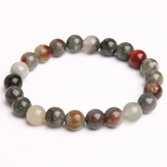 8mm Blood Stone Crystal Bracelet Best Crystal Wholesalers