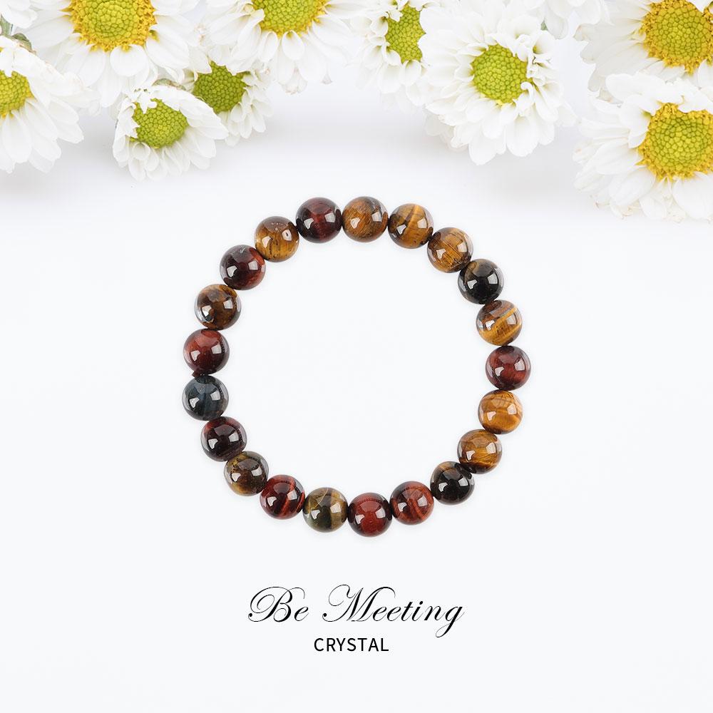 8mm Rainbow Tiger Eye Bracelet Best Crystal Wholesalers