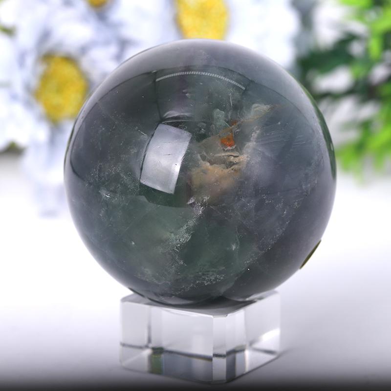 2.0"-4.0" Fluorite Sphere Best Crystal Wholesalers