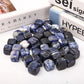 0.1kg Sodalite Cubes Bag bulk tumbled stone Best Crystal Wholesalers