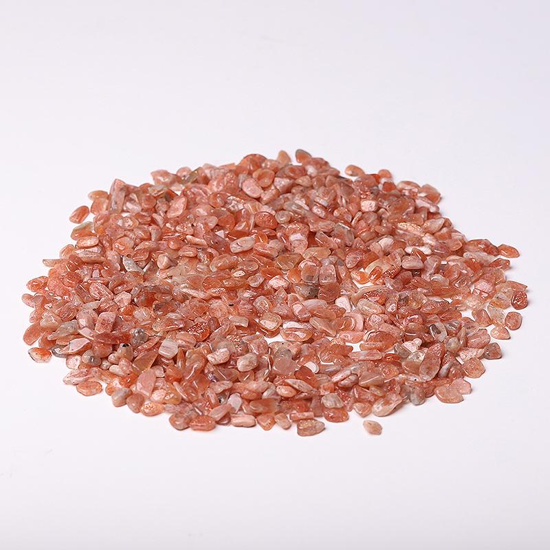 0.1kg Different Size Natural Golden Strawberry Quartz Chips Crystal Chips for Decoration Best Crystal Wholesalers