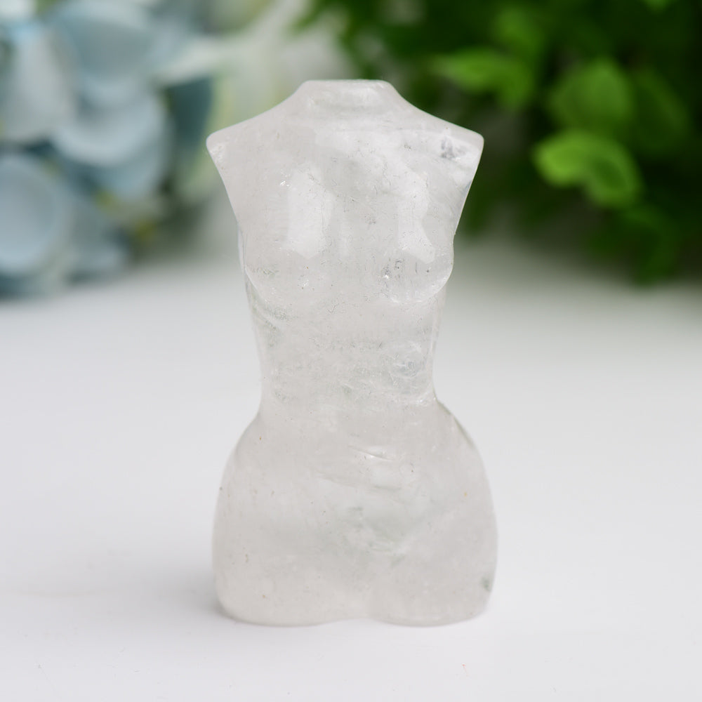 3.0" Mixed Crystal Woman Body Model Crystal Carving  Bulk Best Crystal Wholesalers