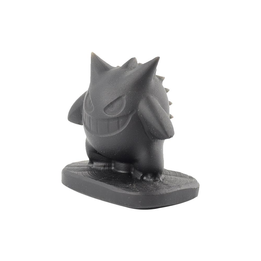 2" Black Obsidian Gengar Carving