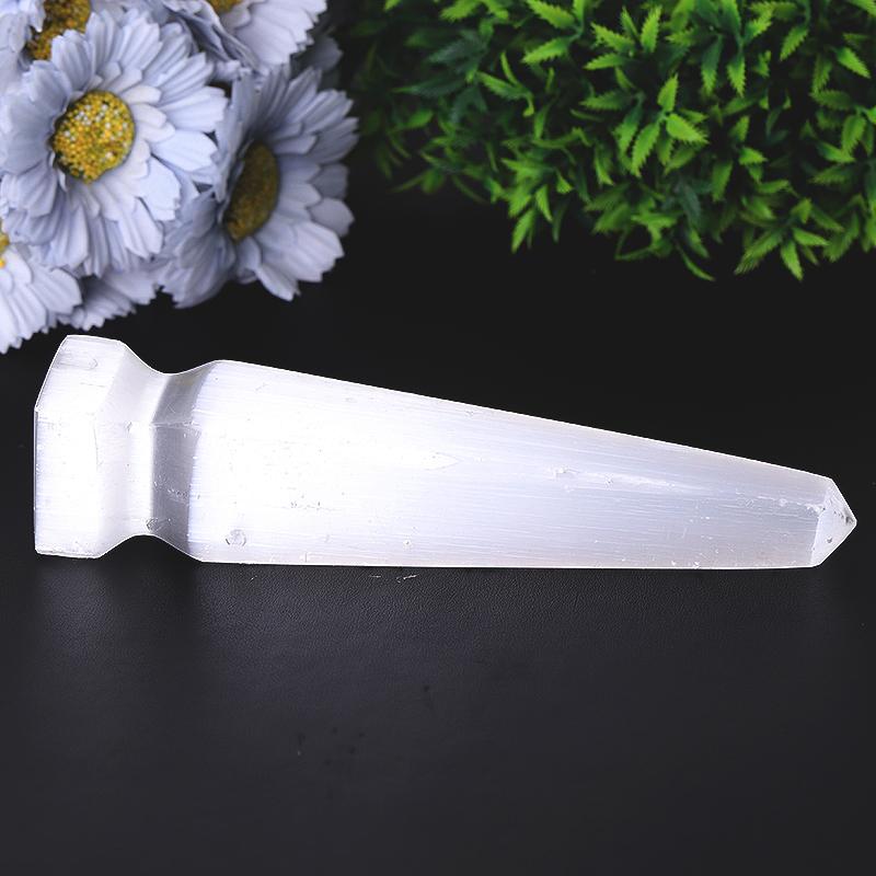 7.5" Selenite Towers Points Bulk Best Crystal Wholesalers