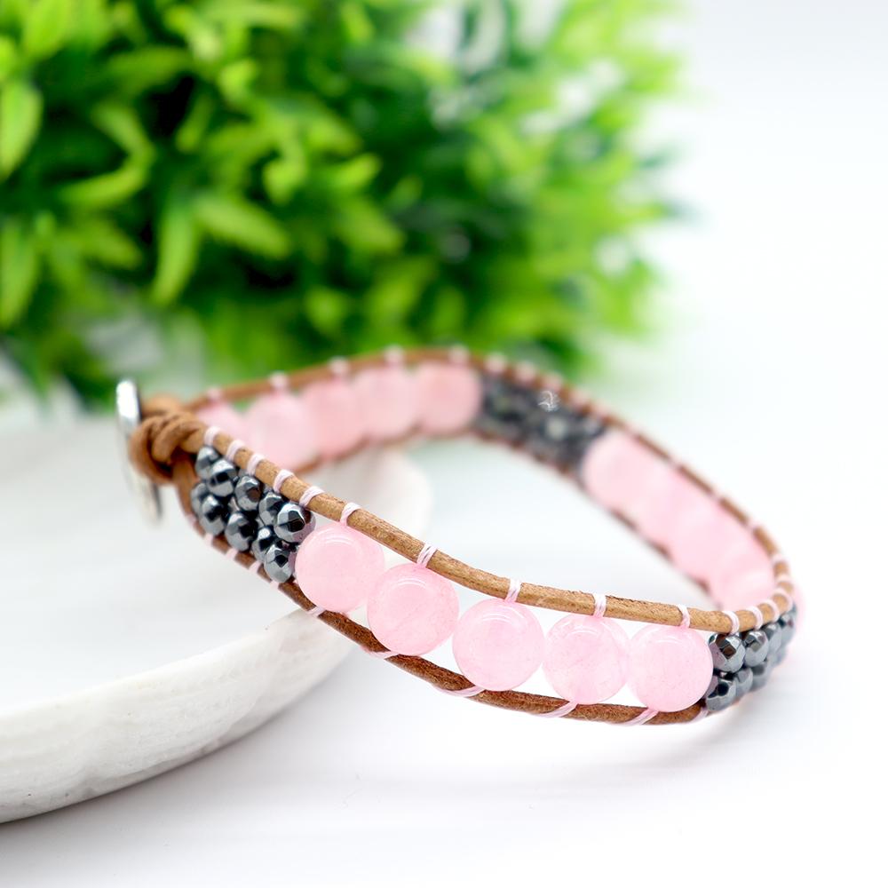 Hand-knitted Crystal Stone Bracelets Best Crystal Wholesalers