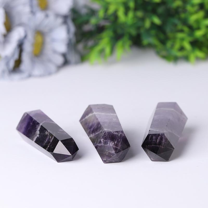 Natural Dream Chevron-Amethyst Towers Points Bulk Best Crystal Wholesalers