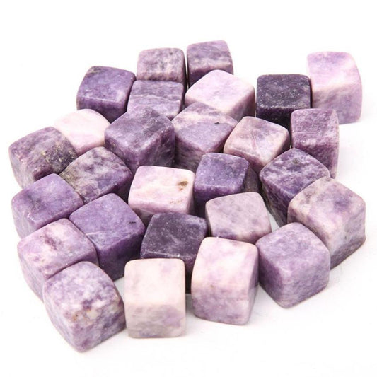 0.1kg Purple Mica Cubes bulk tumbled stone Best Crystal Wholesalers