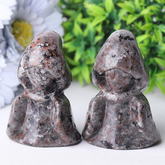 3" Yooperlite Witch Crystal Carvings for Halloween Best Crystal Wholesalers