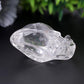 3" Clear Quartz Snail Crystal Carvings Animal Bulk Best Crystal Wholesalers