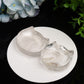 2.0"-3.5" Clear Quartz Cat Head Bowl Crystal Carving Bulk WholesaleBest Crystal Wholesalers