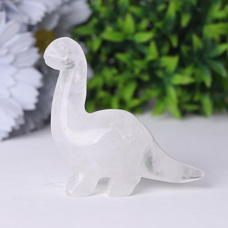 3" Hot Sale Crystal Dinosaurs Carving Natural Crystal Carving for Collection Animal Bulk Best Crystal Wholesalers