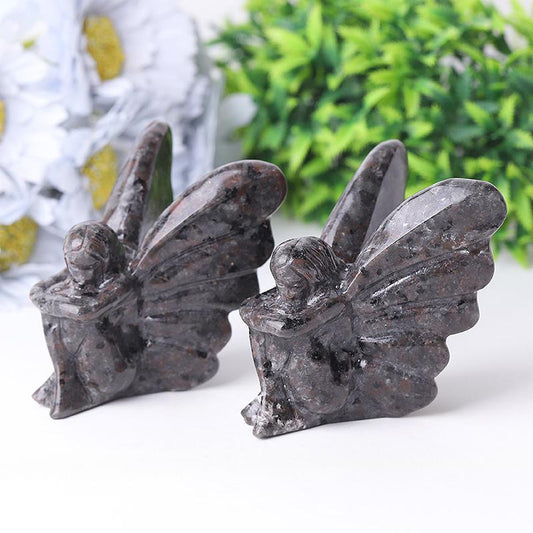 3.0" Yooperlite Fairy Crystal Carvings Best Crystal Wholesalers