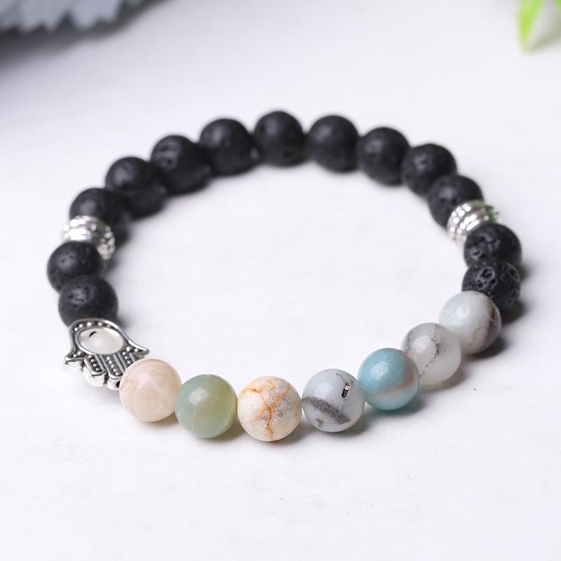 85mm Volcanic with Crystal Bracelet Best Crystal Wholesalers