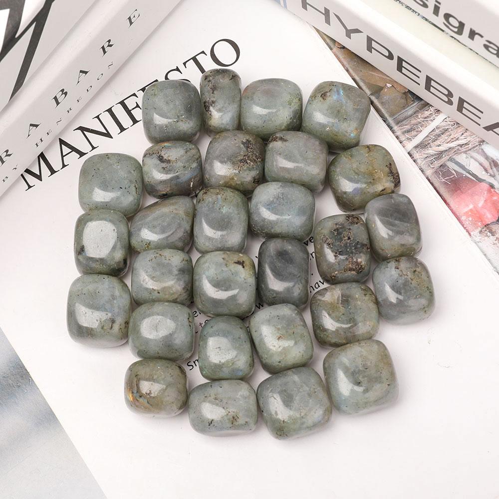 0.1kg Labradorite Cubes Bag bulk tumbled stone Best Crystal Wholesalers