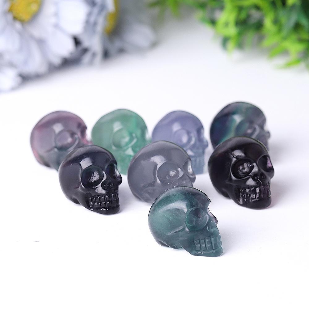 Mini Fluorite Crystal Skull Carvings Best Crystal Wholesalers