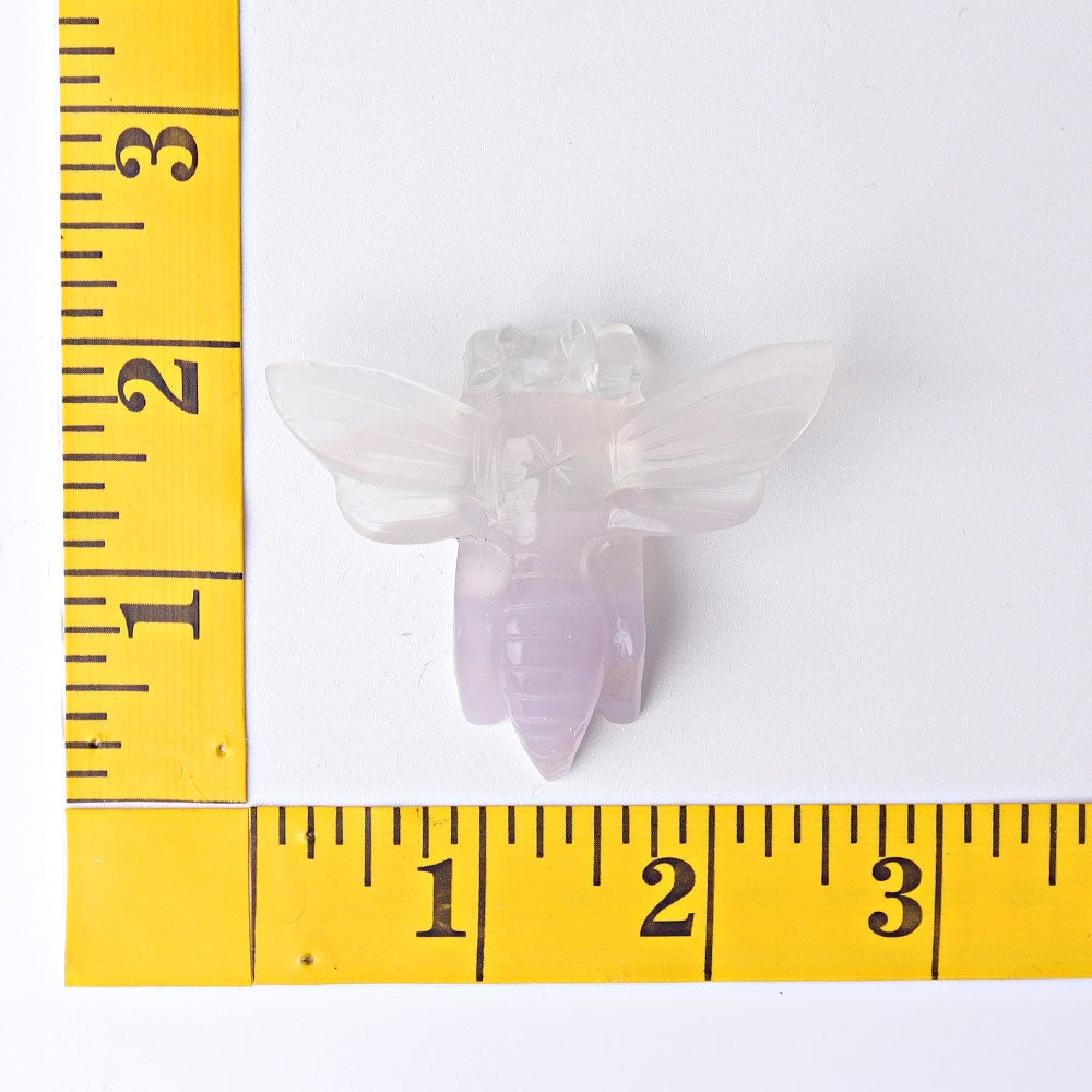 2.4" Fluorite Bumble Bee Crystal Carvings Best Crystal Wholesalers