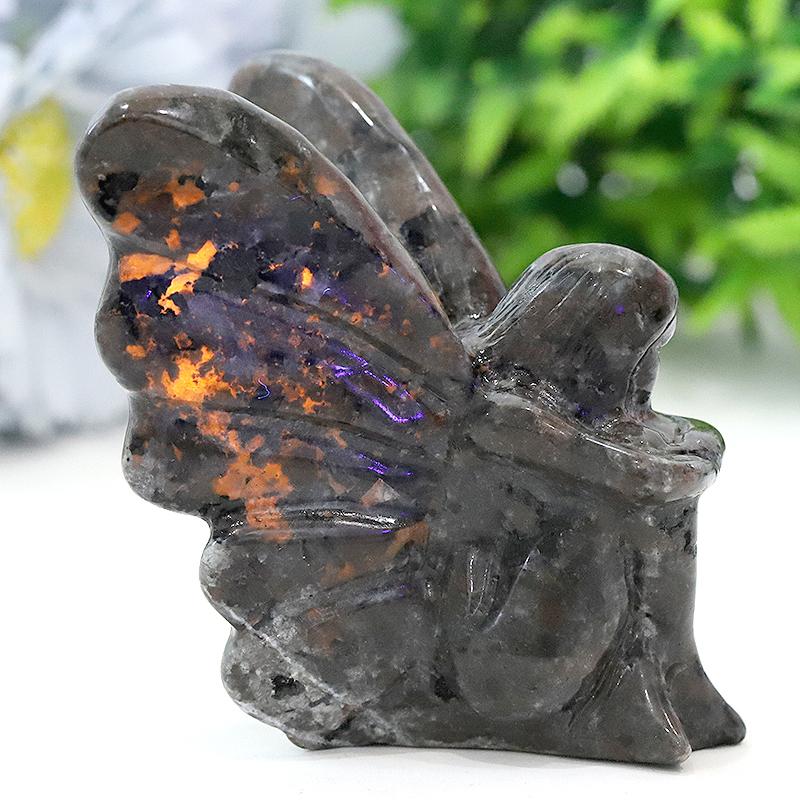 3.0" Yooperlite Fairy Crystal Carvings Best Crystal Wholesalers