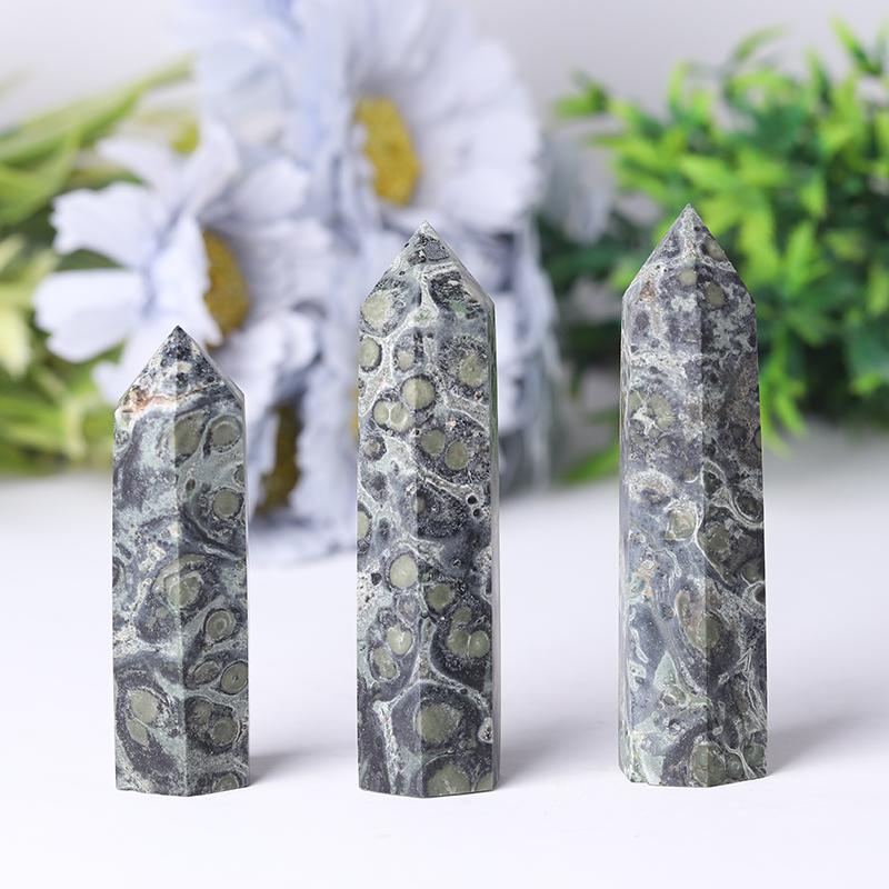 Natural Crystal High Quality Kambaba Towers Points Bulk Wand Best Crystal Wholesalers