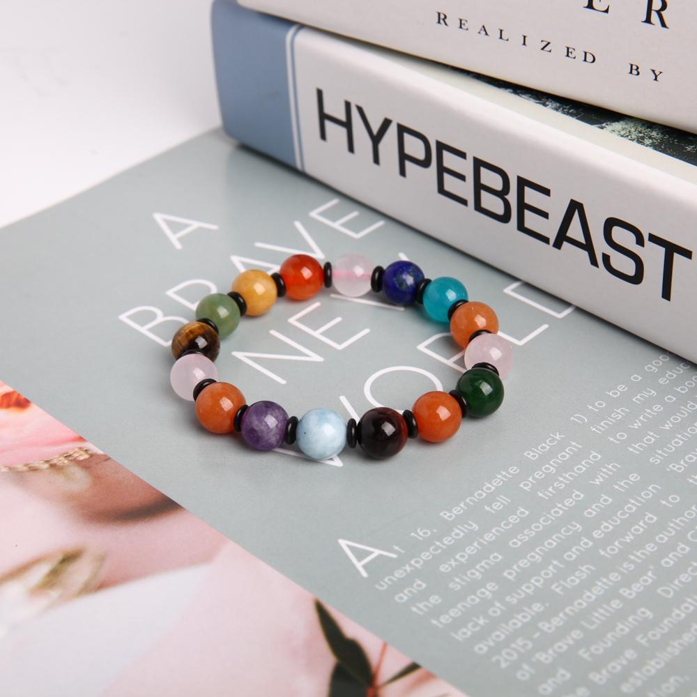 10mm Chakra Crystal Bracelet Best Crystal Wholesalers