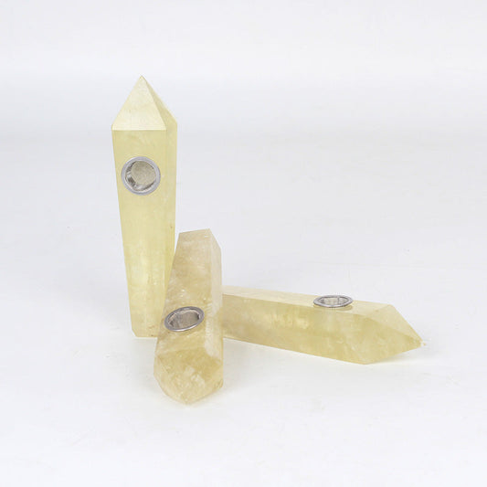 Citrine Smoking Pipe wholesale support mixed customization