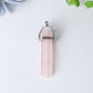 2.4" Hollow Hexagonal Prism Crystal Pendant Best Crystal Wholesalers