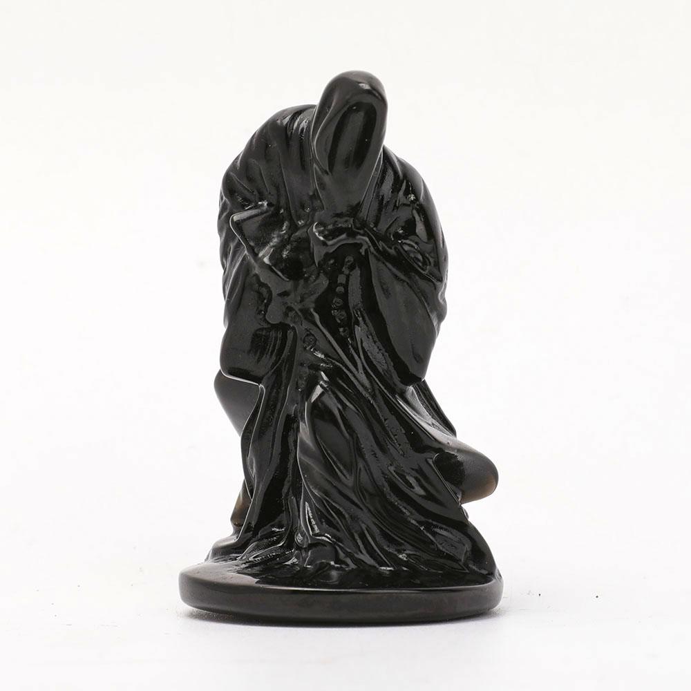 3" Black Obsidian Grim Reaper Carvings