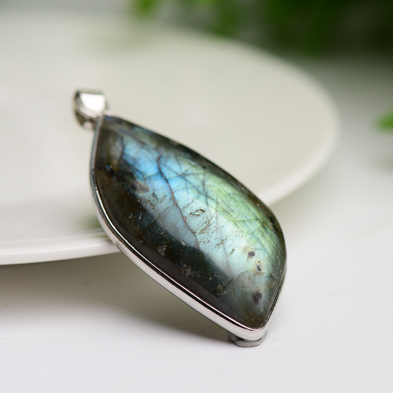 2.0" Labradorite Crystal Pendant Bulk Crystal wholesale suppliers