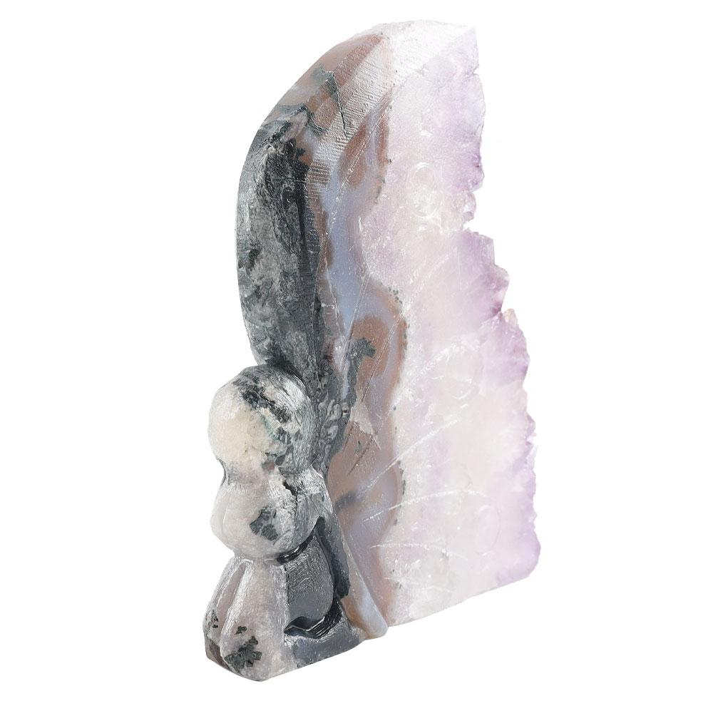 Amethyst Crystal Cluster Stone Carving Fairy Free Form Best Crystal Wholesalers