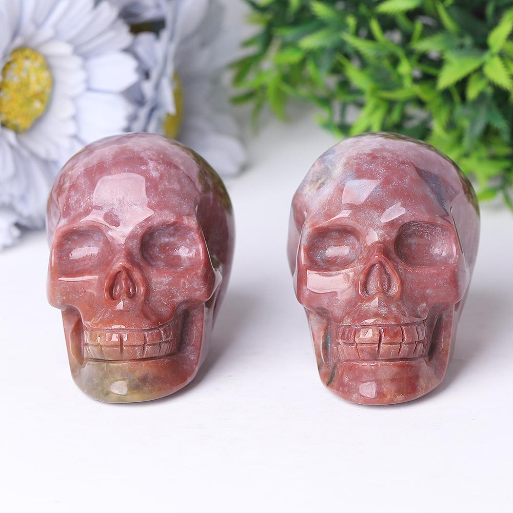 Ocean Jasper Crystal Skull Carvings Best Crystal Wholesalers