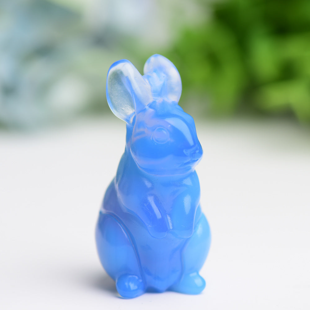 2.2" Rabbit Crystal Carving Animal Bulk Best Crystal Wholesalers