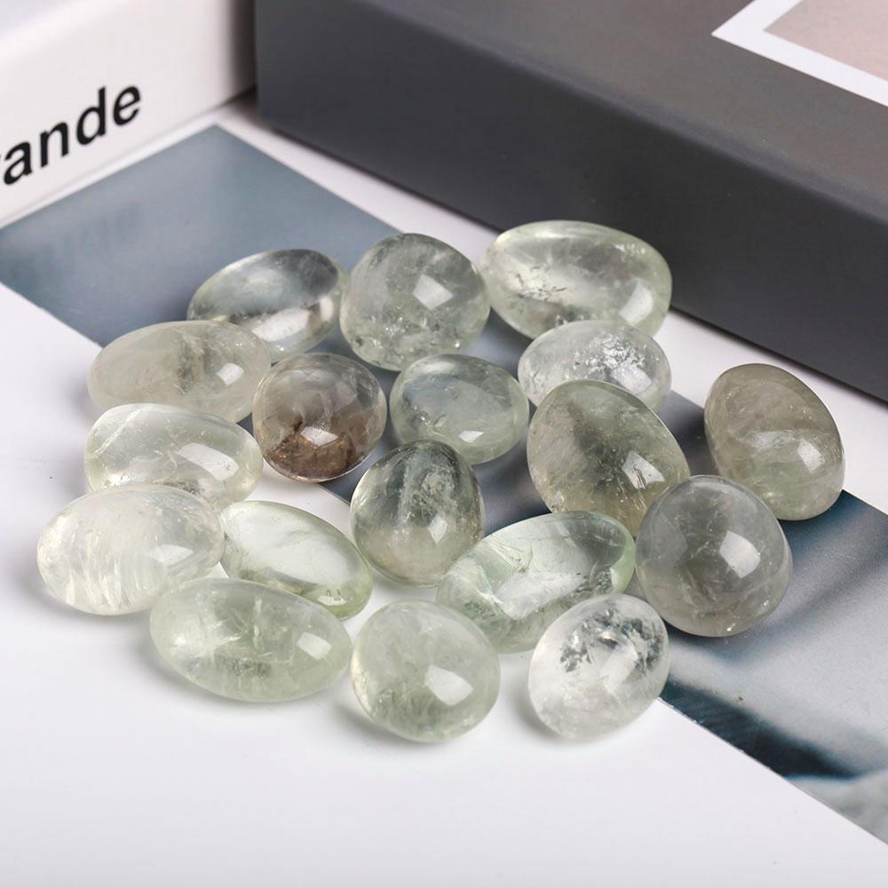 0.1kg Green Quartz Crystal bulk tumbled stone Best Crystal Wholesalers