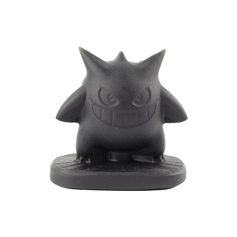 2" Black Obsidian Gengar Carving