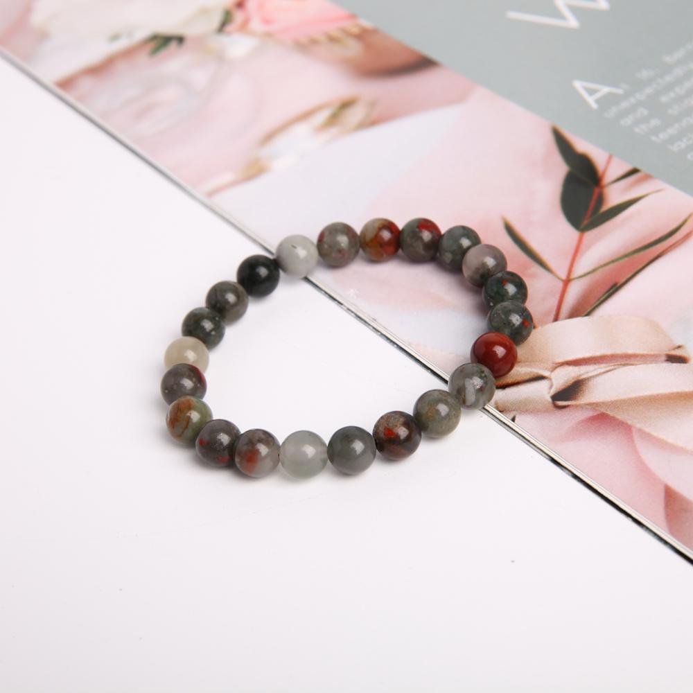 8mm Blood Stone Crystal Bracelet Best Crystal Wholesalers