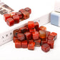 0.1kg Carnelian Cubes Bag bulk tumbled stone Best Crystal Wholesalers