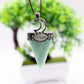 Crystal and Gem Stone Moon Pendants Best Crystal Wholesalers