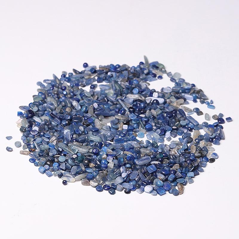 0.1kg 5-7mm Natural Blue Kyanite Chips Best Crystal Wholesalers