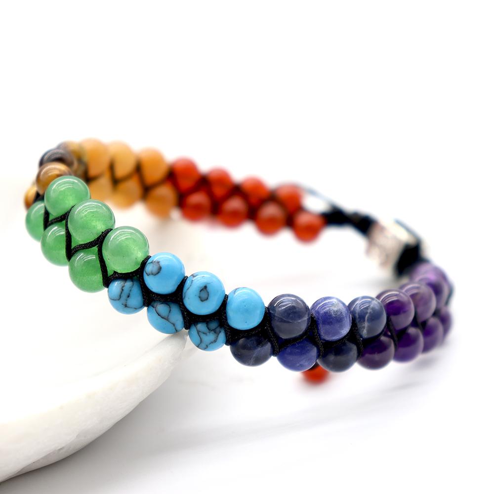 7 Chakras Healing Crystals Bracelet Best Crystal Wholesalers