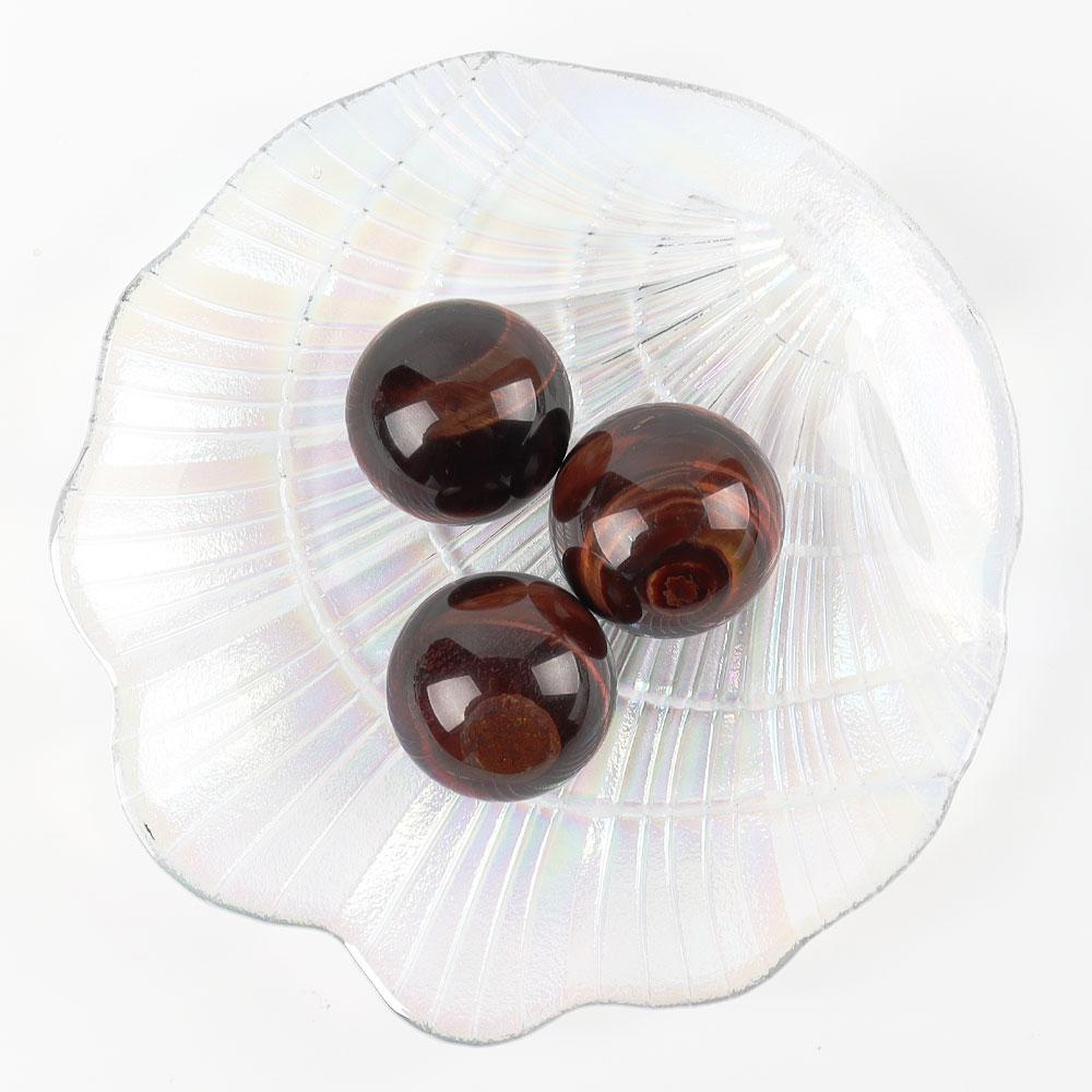 1.2"-1.3" Red Tiger Eye Crystal Sphere Best Crystal Wholesalers