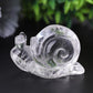 3" Clear Quartz Snail Crystal Carvings Animal Bulk Best Crystal Wholesalers