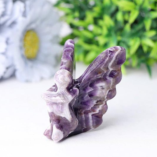 2.4" Dream Amethyst Fairy Crystal Carvings Best Crystal Wholesalers