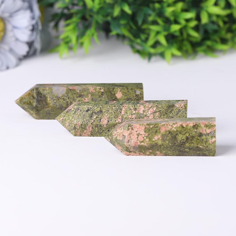 Wholesale Natural Unakite Towers Points Bulk Best Crystal Wholesalers